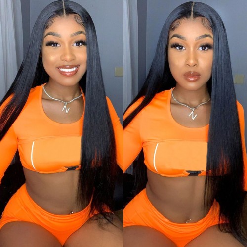 12A Human Hair Straight 4x4 13x4 Transparent Lace Wigs | Human Hair Wig | Lace Front